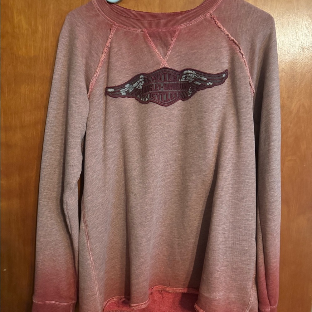 Harley-Davidson Ombré Orange Swestshirt